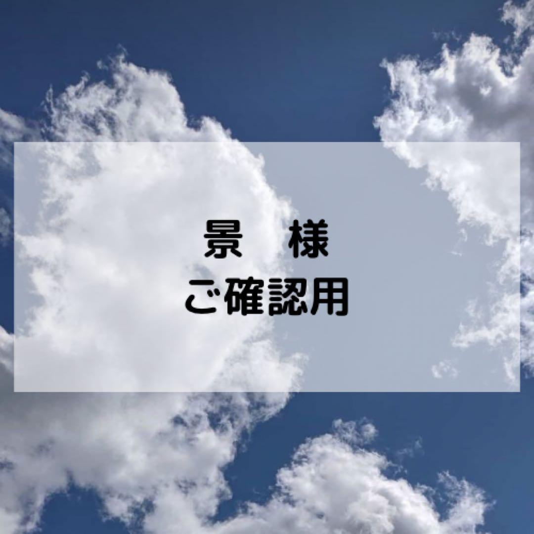 景様ご確認用ページ