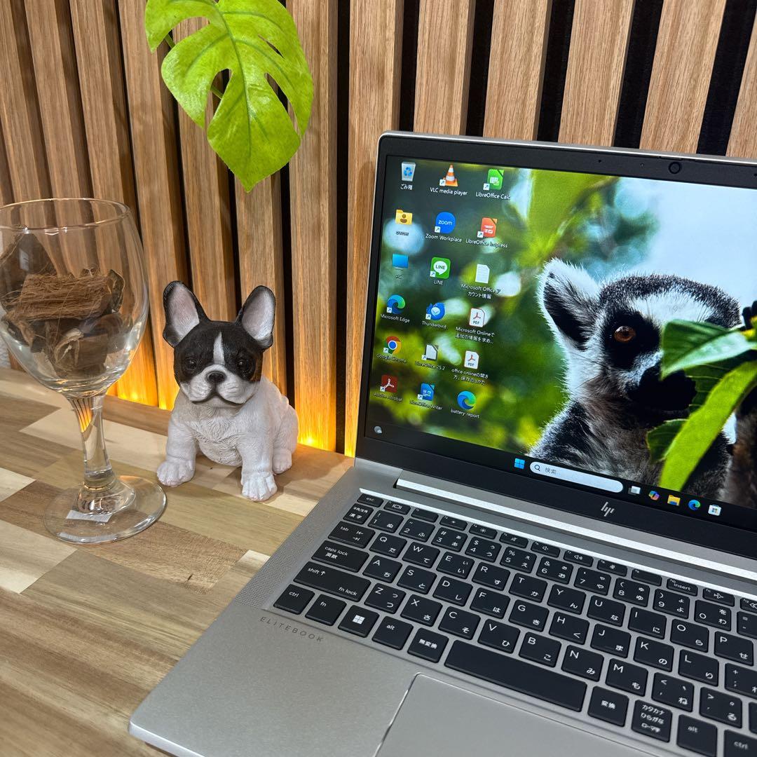 極美品2023年モデル‼️HP EliteBook☘メモリ16GB☘ノートパソコン
