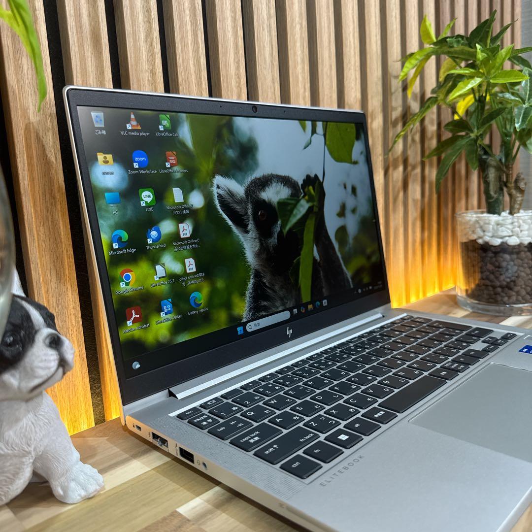 極美品2023年モデル‼️HP EliteBook☘メモリ16GB☘ノートパソコン