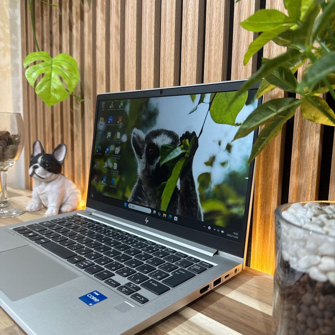 極美品2023年モデル‼️HP EliteBook☘メモリ16GB☘ノートパソコン