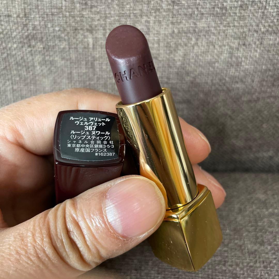 ルージュアリュール ヴェルヴェット ルージュヌワール387シャネル限定品