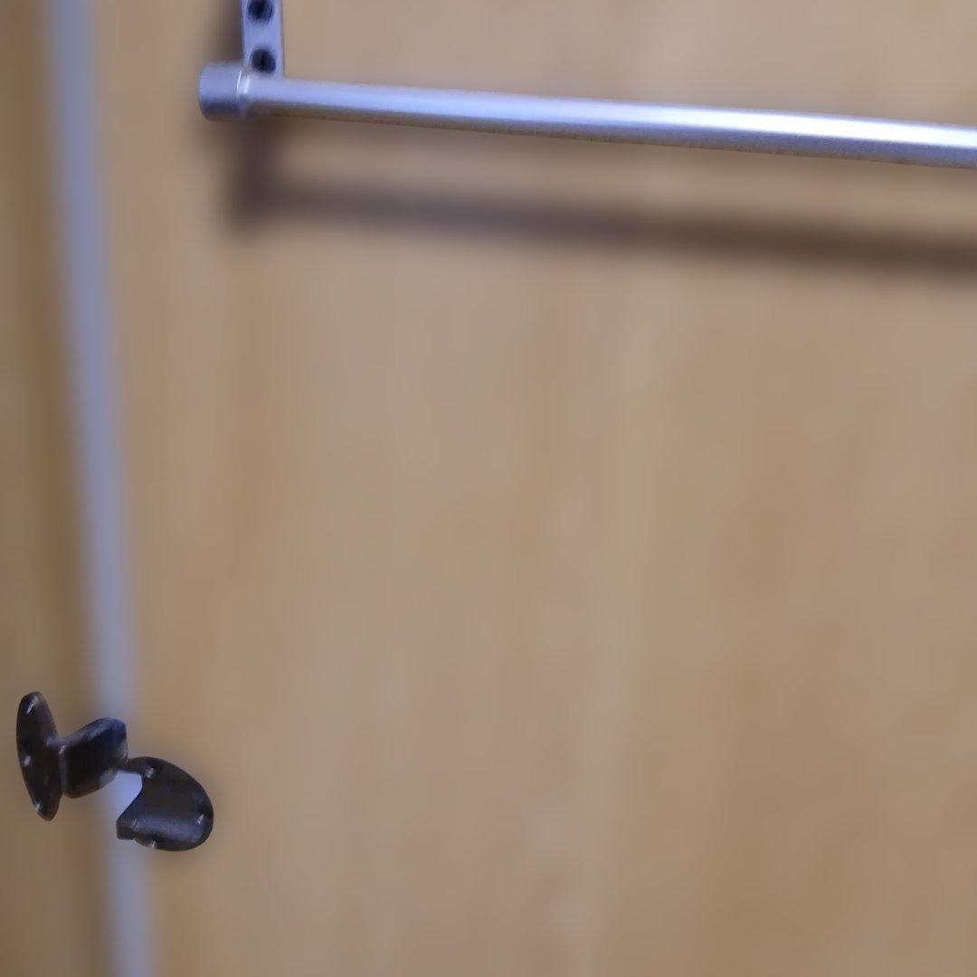 ナチュラルウッド洋服タンス ワードローブ 2引き出し