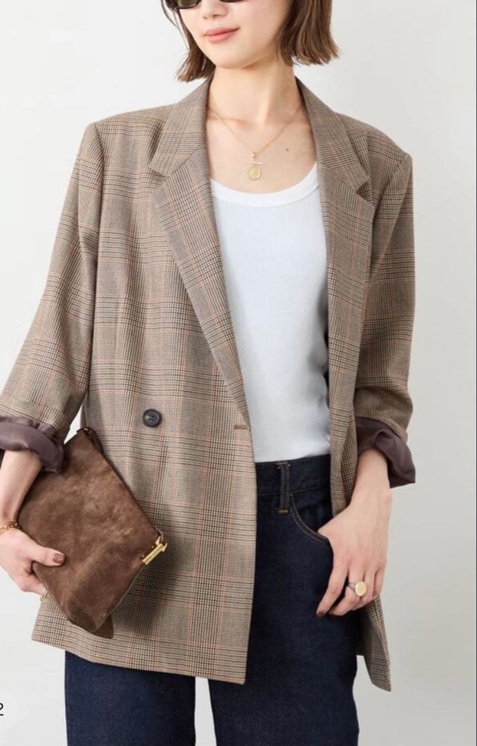 Deuxieme Classe Essential ジャケット（CHECK）38