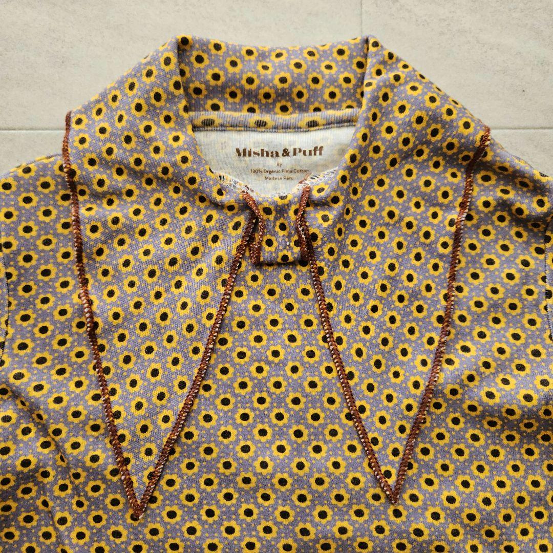 Misha&Puff スカウトT 8y Pewter Flower Dot