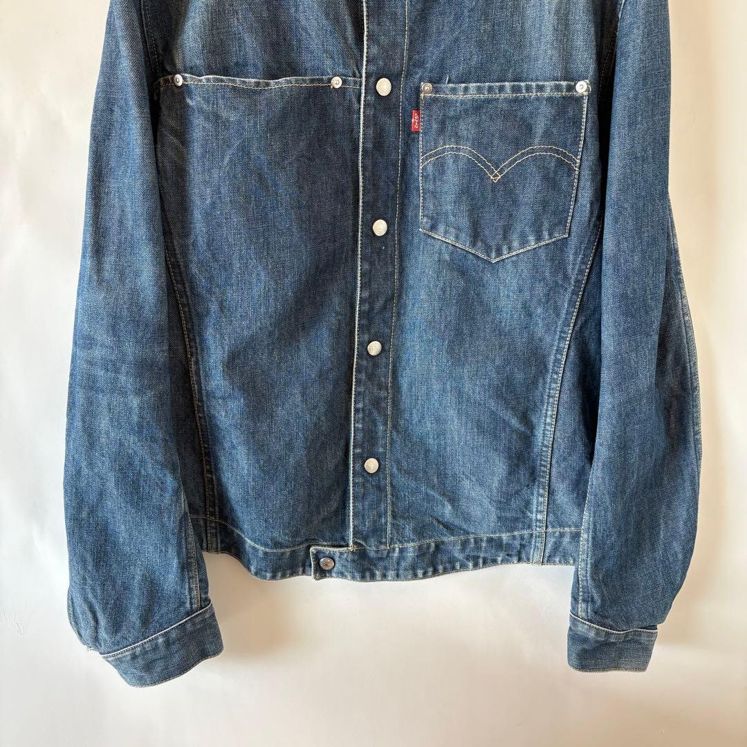 Levis ヴィンテージ エンジニアデニムジャケット リーバイス アメカジ 古着