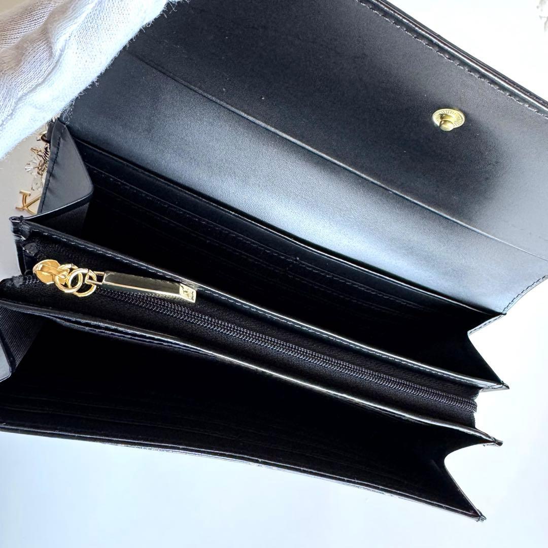 Pinky&Dianneピンキーアンドダイアン 長財布 ギャラクシー エナメル