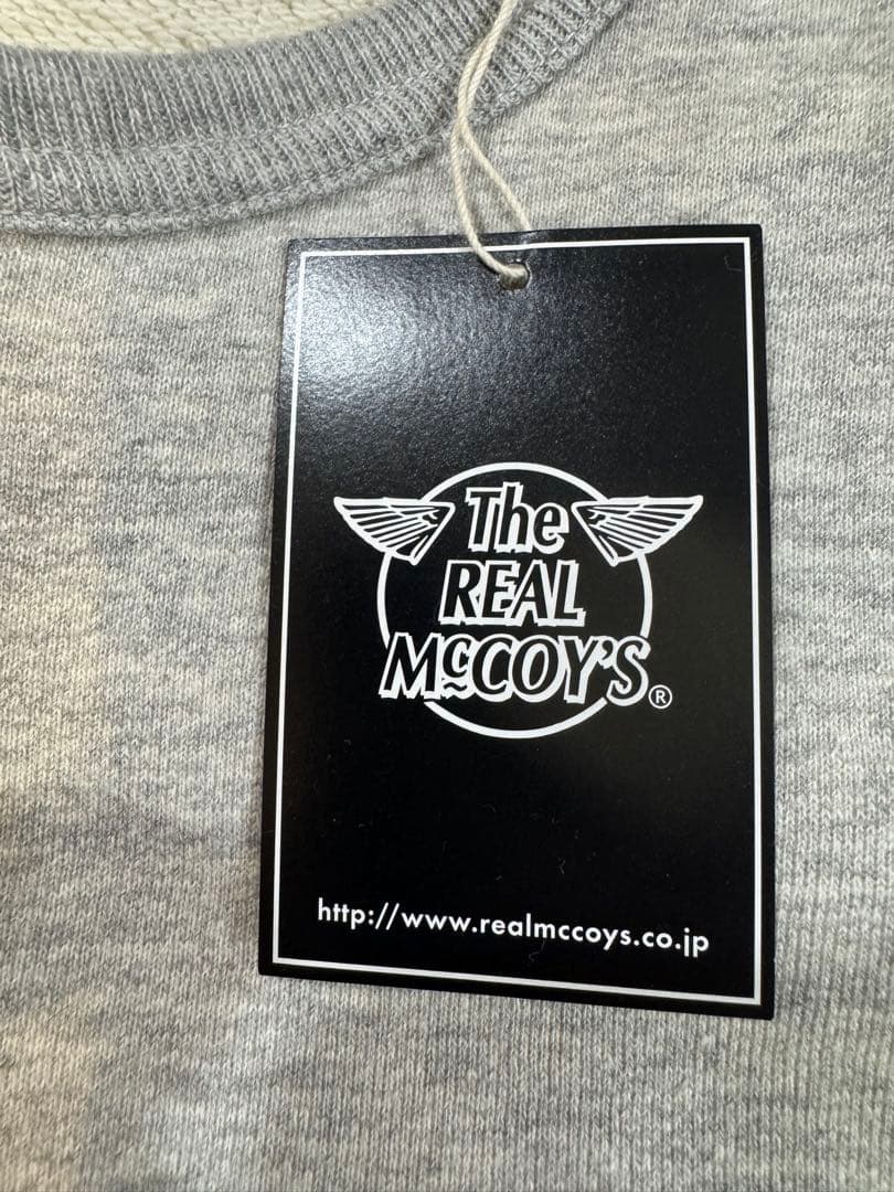 リアルマッコイズ製 グレークルーネックスウェット