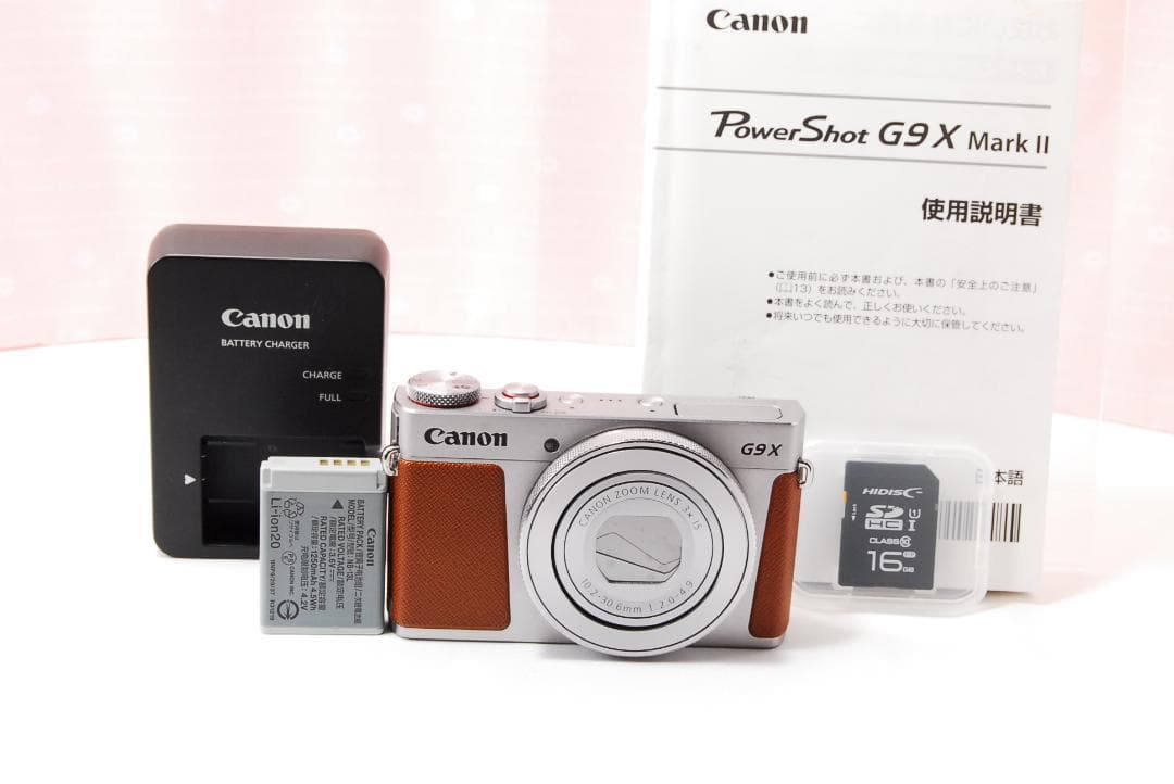 〓Wi-Fi機能搭載〓Canon PowerShot G9 X Mark II