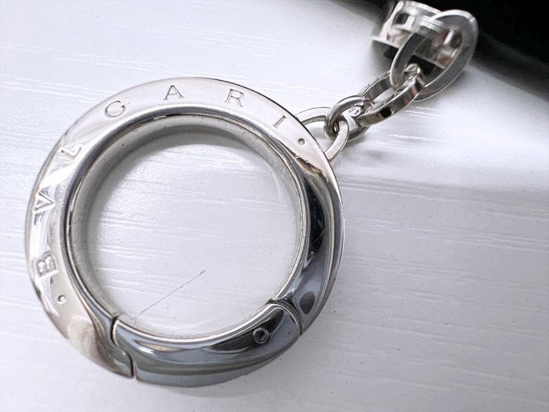 美品　ブルガリ　クリップ　キーホルダー　キーケース　289360　RFID