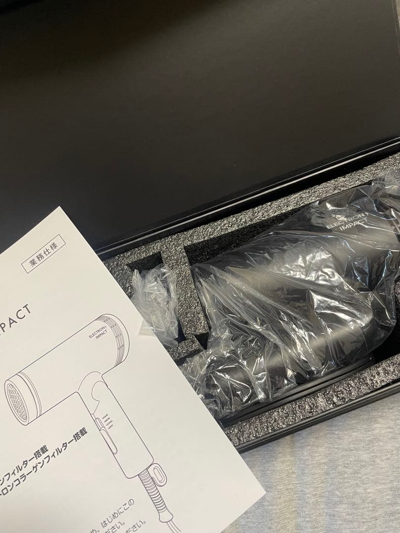 ELECTRON IMPACT ヘアドライヤー ブラック