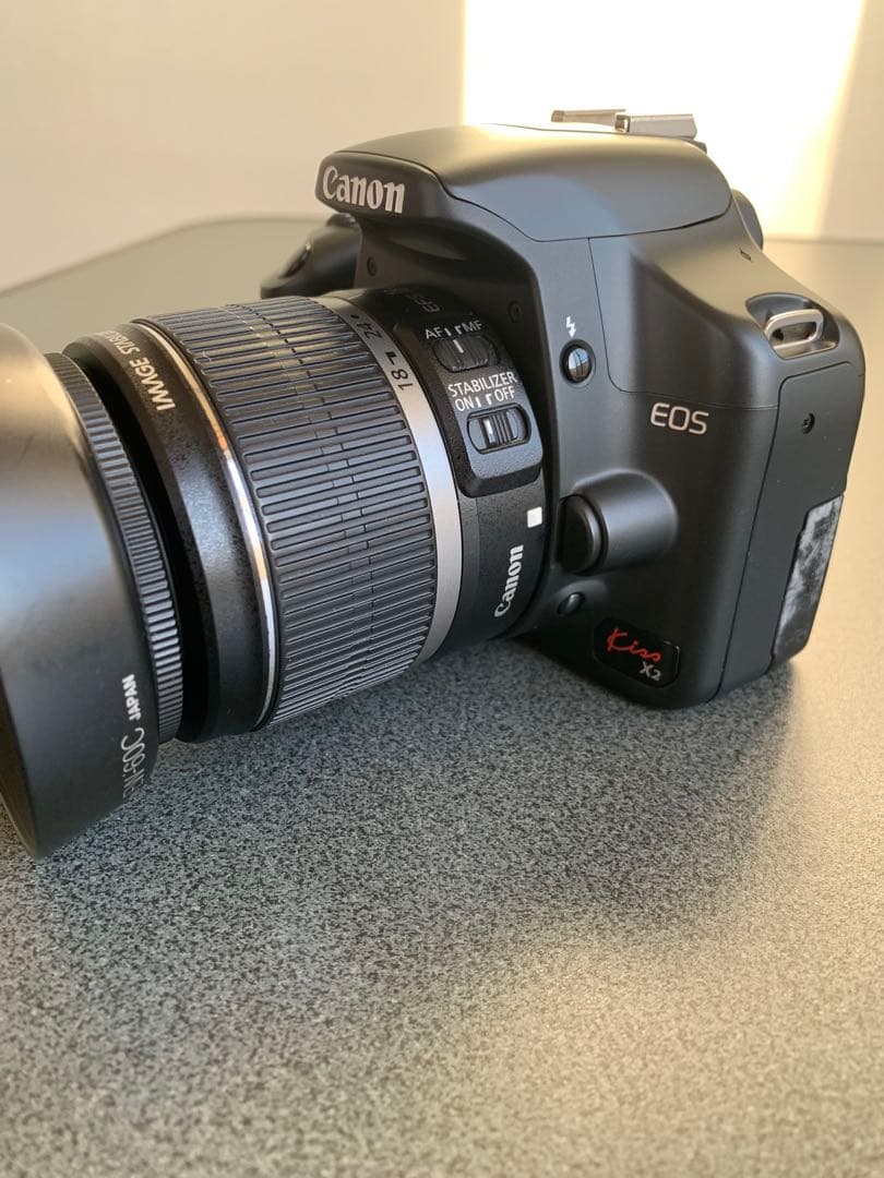 Canon EOS Kiss X2 本体＋レンズ18-55mm