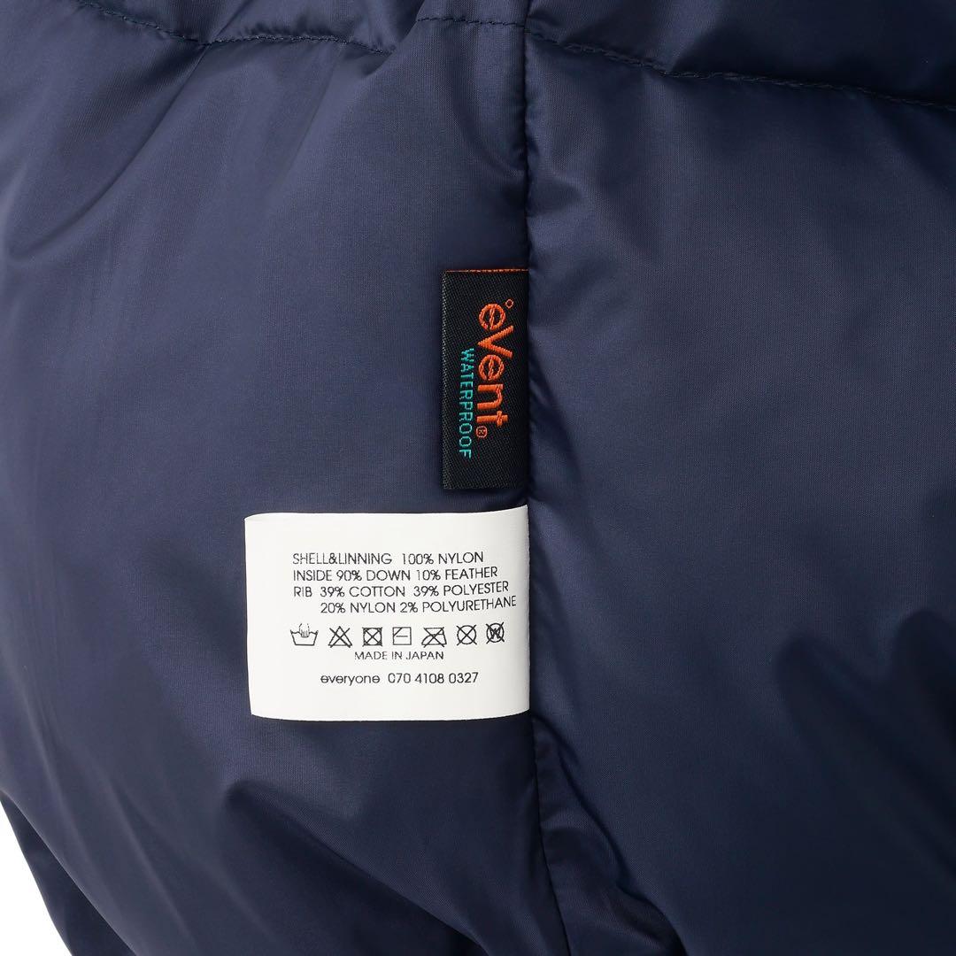 everyone eVent down jacket (NAVY)L 未使用
