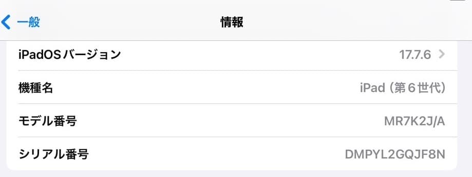 【動作良好】128GB iPad第6世代Wi-Fiモデル