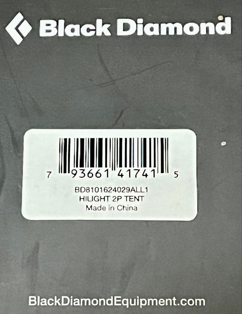 ブラックダイヤモンド　ハイライト2P グランドクロス付き　新品