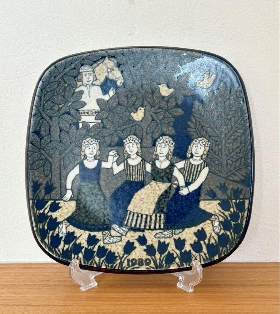 ARABIA/アラビア Kalevala/カレワラ 1989年 イヤープレート