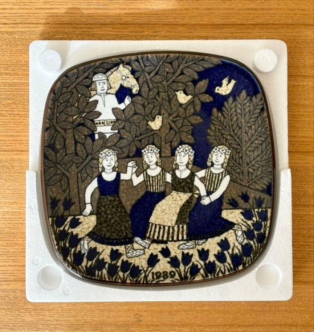 ARABIA/アラビア Kalevala/カレワラ 1989年 イヤープレート