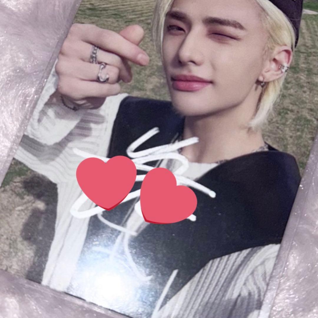 straykids スキズ ヒョンジン maxident 直筆 サイン トレカ