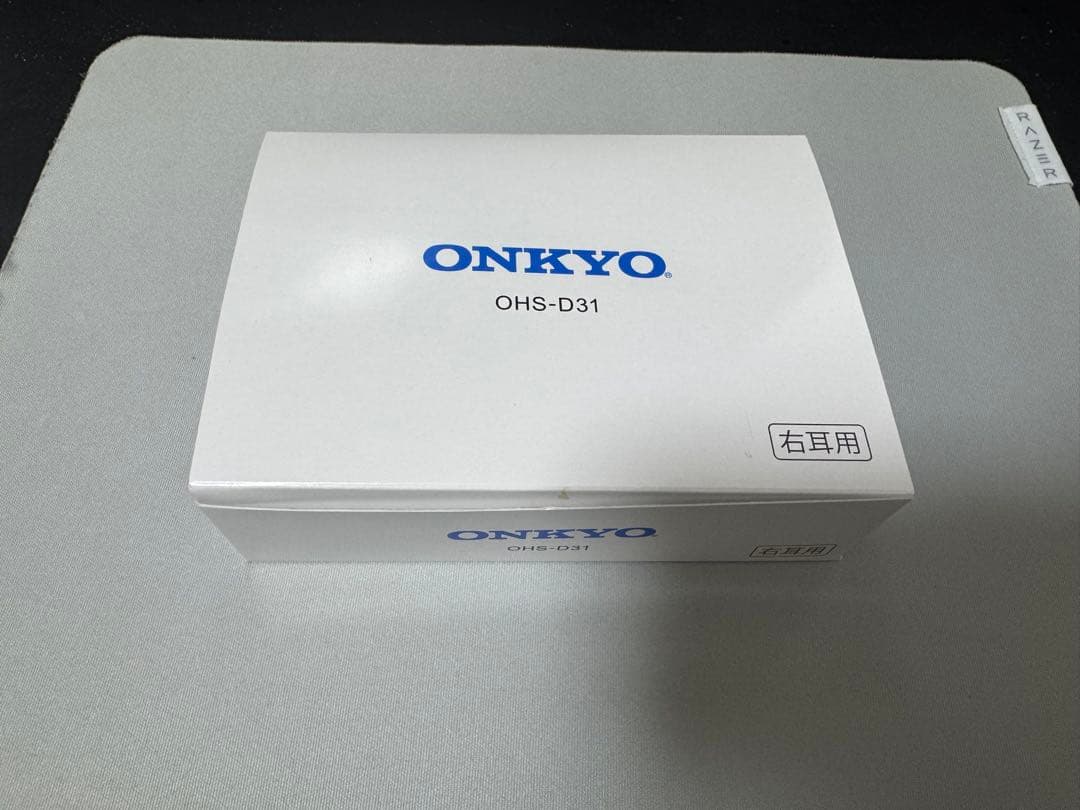 ONKYO OHS-D31 右耳用　集音器　動作確認済み