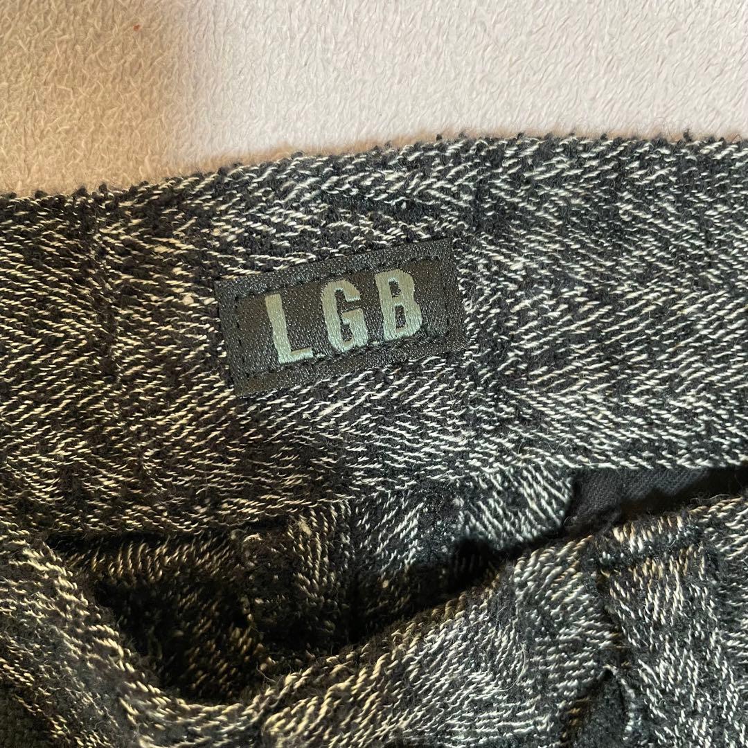 LGB ダークグレー サルエルパンツ TR SARROUEL M 5830S