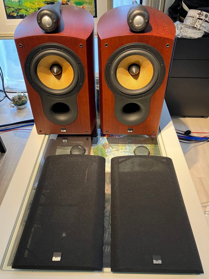 B&W 805S ROSENUT スピーカーペア美品（２台目）