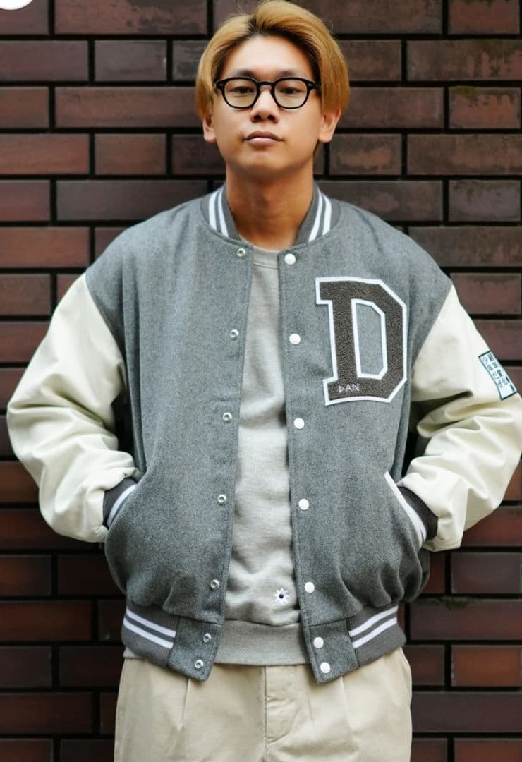 ミ*チ様 新品　DAN × Game Sportswear スタジャン　AKIR