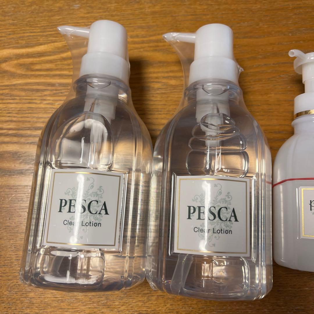 PESCA ペスカ　￼クリアローション　フェイスウォッシュ