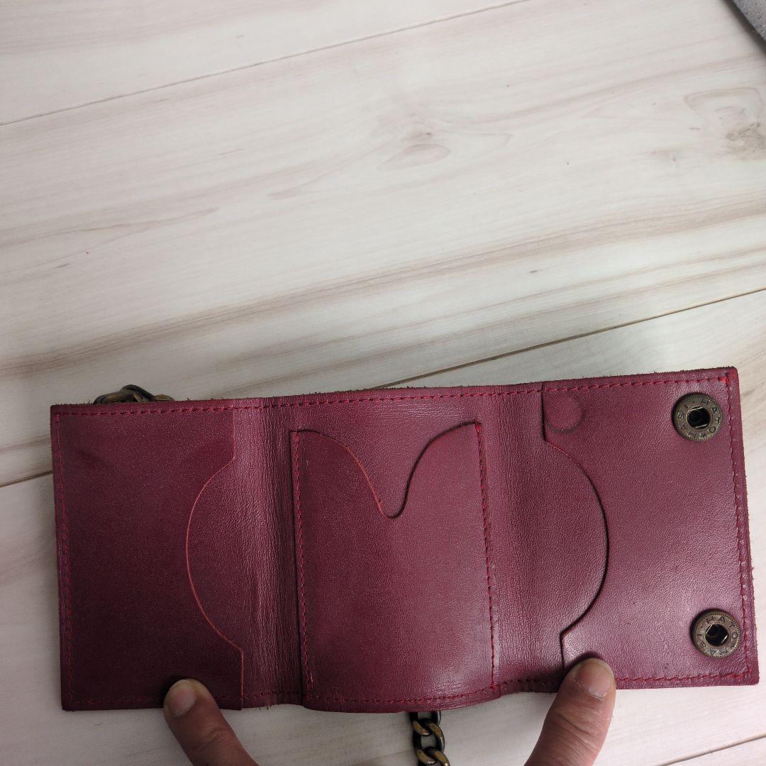 ビューティビースト レッド ウォレットチェーン