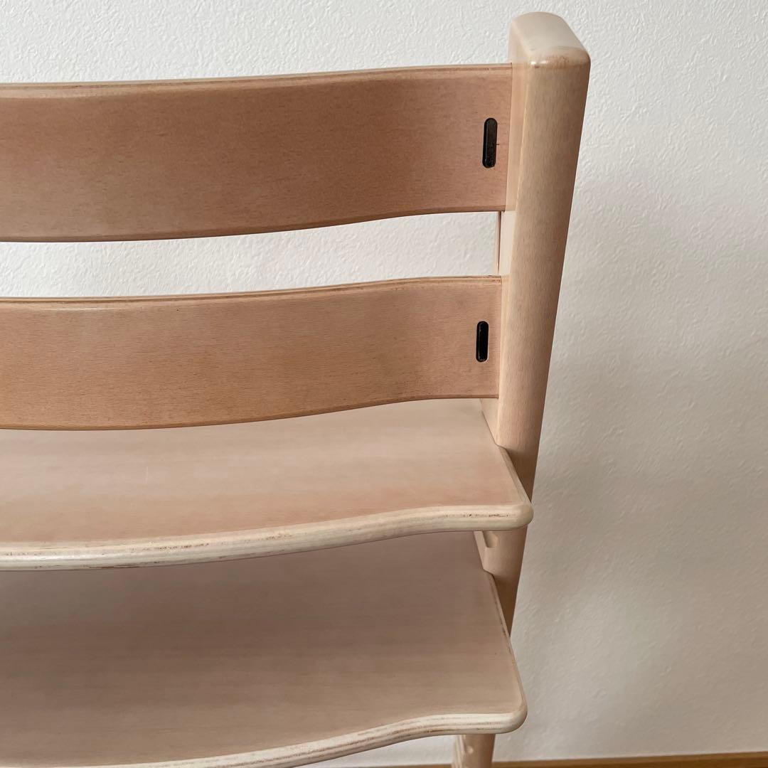 ストッケ　トリップ トラップ　ベビーチェア+ベビーセット　ホワイトウォッシュ