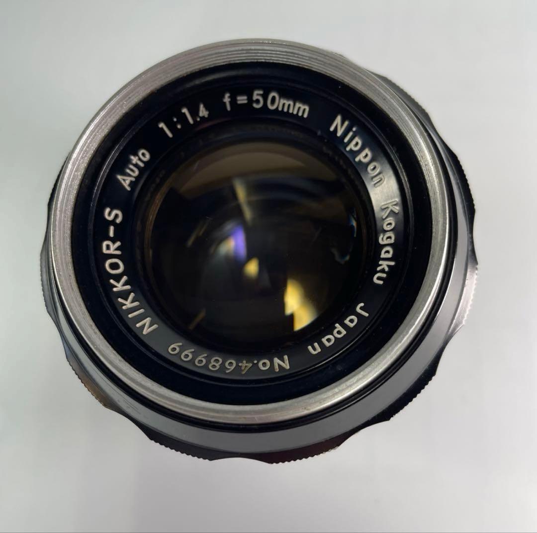 SALE[中古美品]ニコンＦ　アイレベルニッコ-ルSオ-ト1：1.4 50mm付