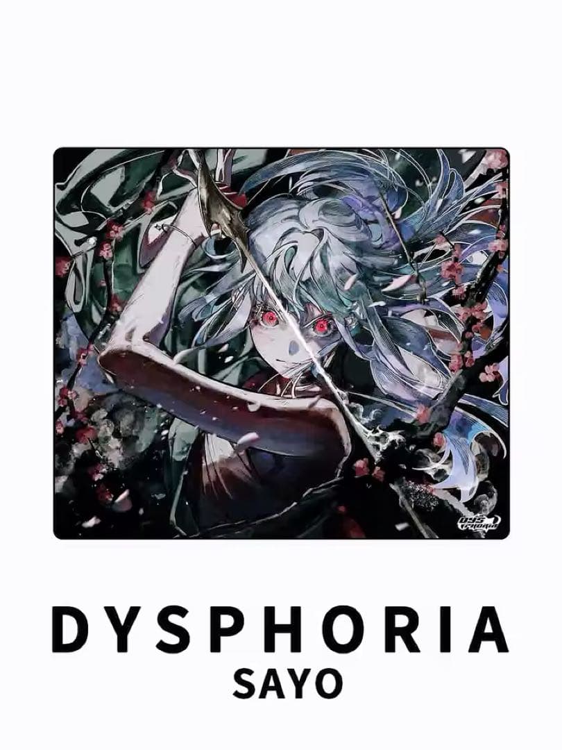 DYSPHORIA SAYO 小夜 ガラスマウスパッド