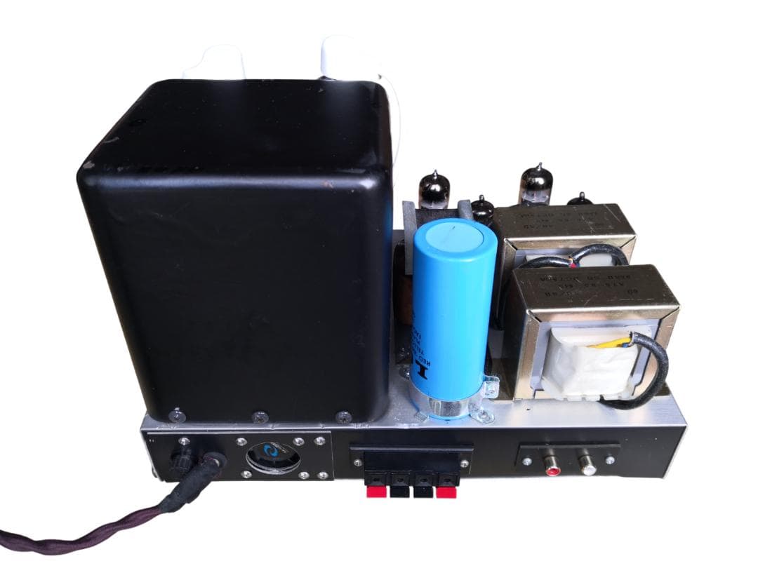 自作 真空管パワーアンプ 811送信管　動作品