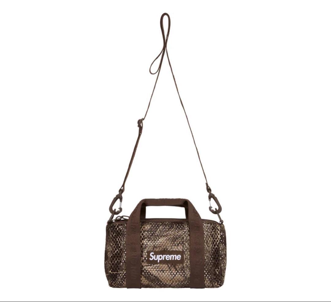Supreme Mesh Mini Duffle Bag Camo メッシュ