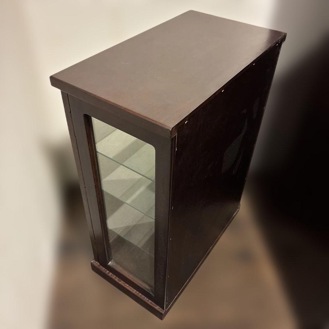 な*ん様 クロネコヤマト便梱包信頼配送品コレクションケース4段内3段棚ガラス段高