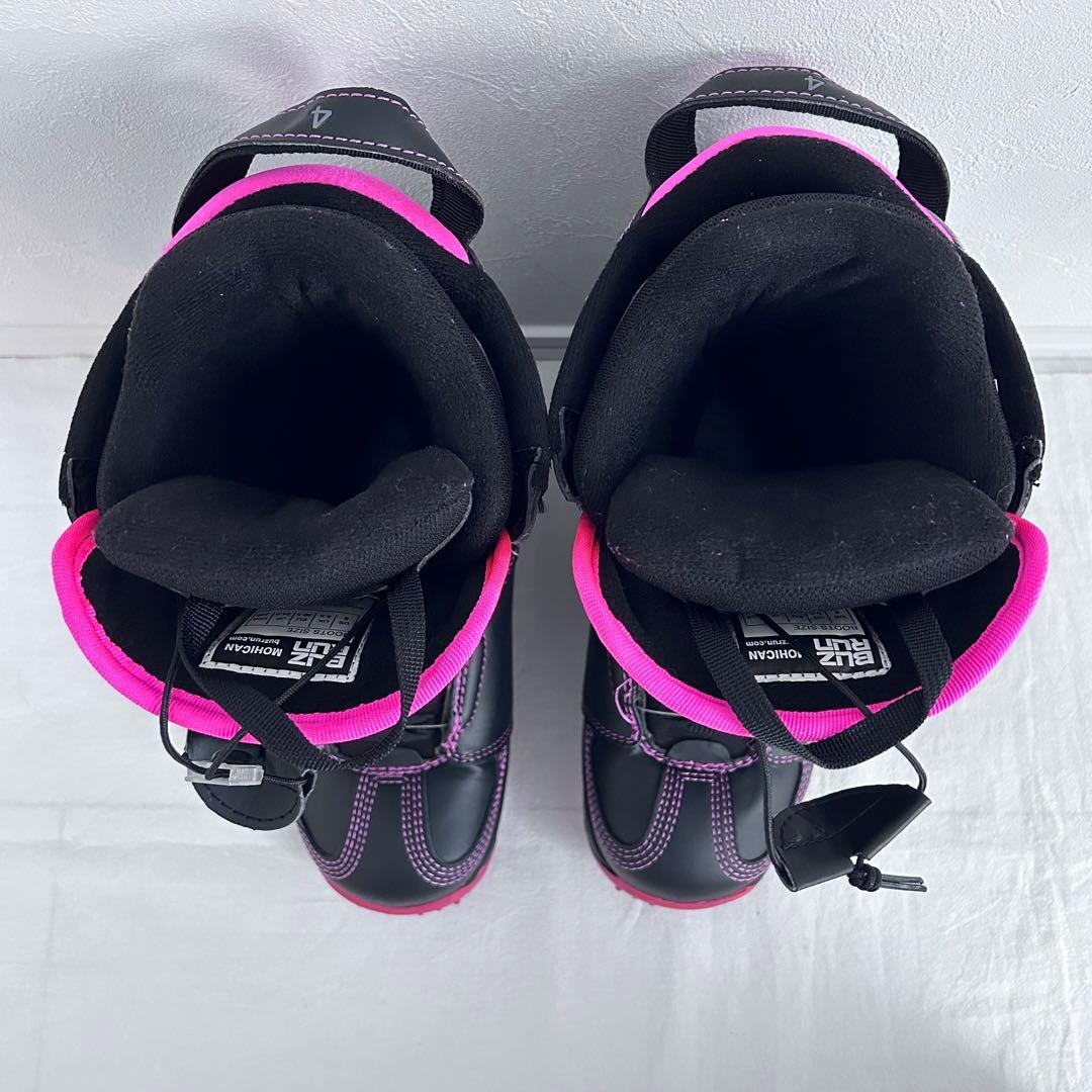 【美品】レディース スノーボードブーツ 24cm BUZ RUN ダイヤル式