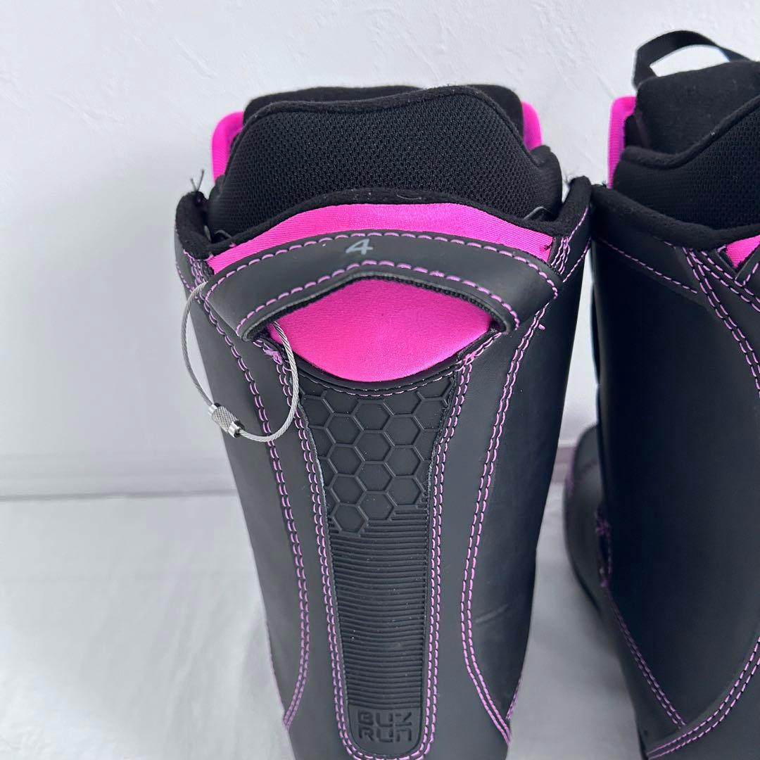 【美品】レディース スノーボードブーツ 24cm BUZ RUN ダイヤル式