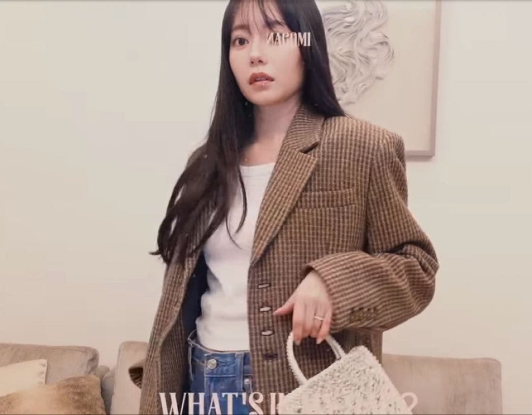 12/17まで出品　TODAYFUL Wool100% Check Jacket