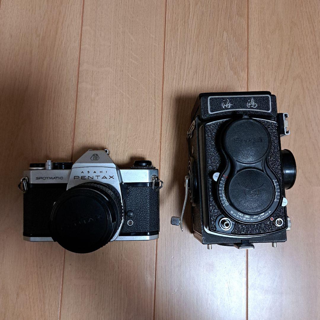 カメラ2台セット ペンタックスspotmatic 　中国上海海鴎seagull