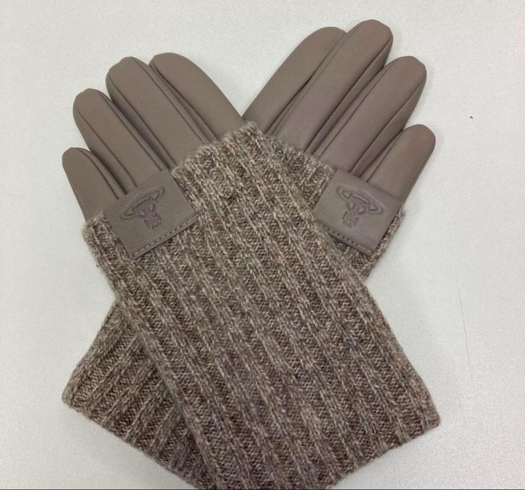 ヴィヴィアンウエストウッド レディース　革手袋　スマホ対応タイプ