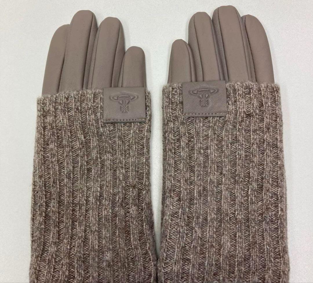 ヴィヴィアンウエストウッド レディース　革手袋　スマホ対応タイプ