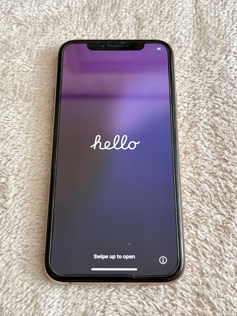 美品 iPhone11pro 64GB ゴールド SIMフリー バッテリー89%