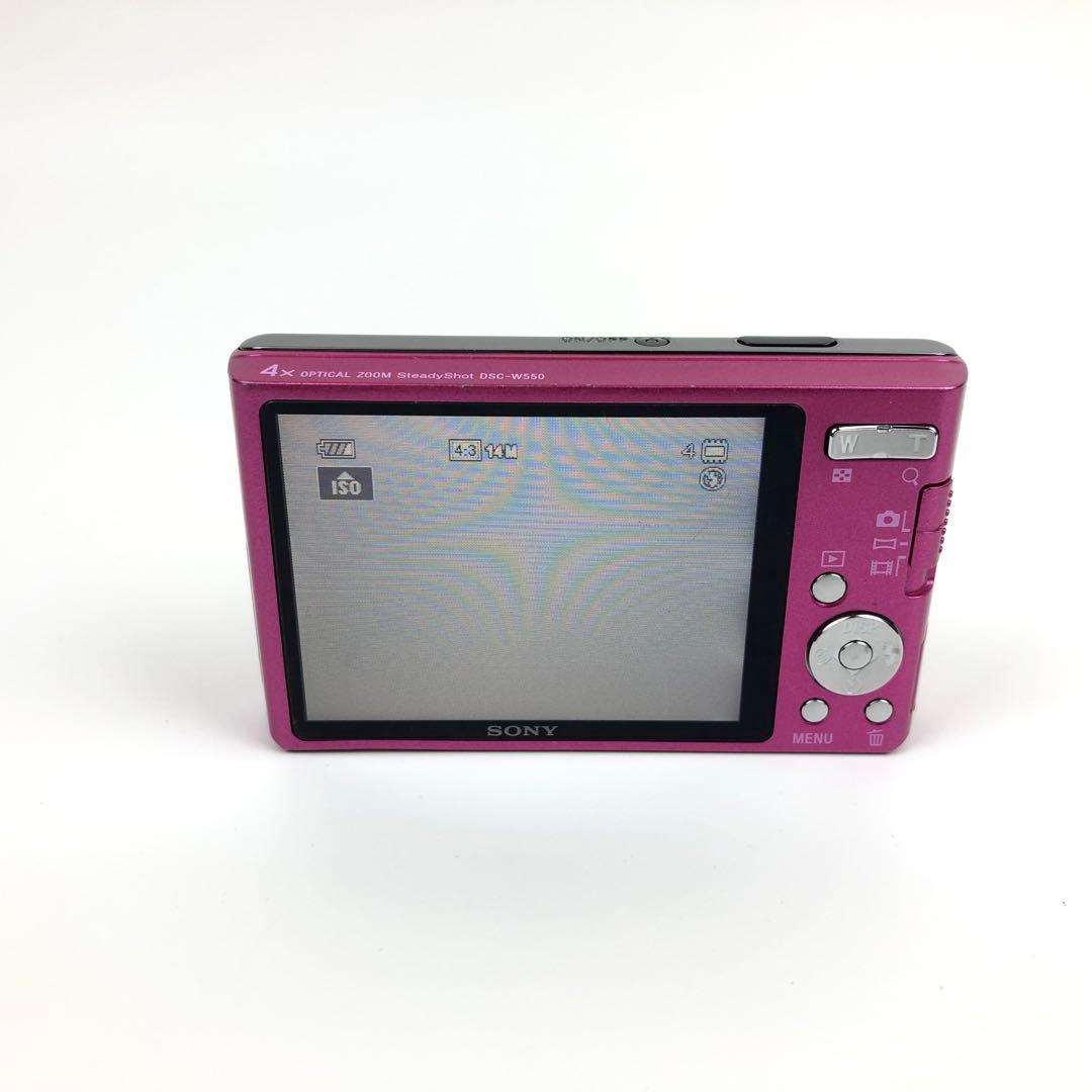 極美品　SONY Cyber-Shot DSC-W550デジタルカメラ コンデジ