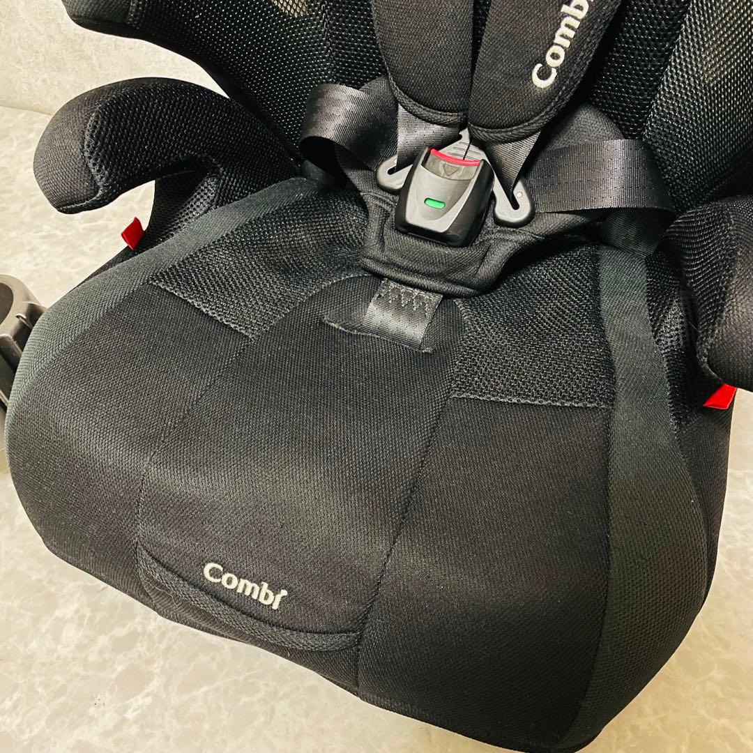 美品 Combi コンビ チャイルドシート ブラック ジョイトリップ エアスルー