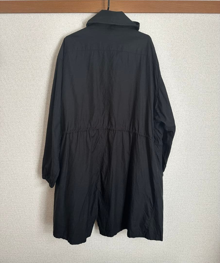 yoko sakamoto モッズコート シャツ 黒 L