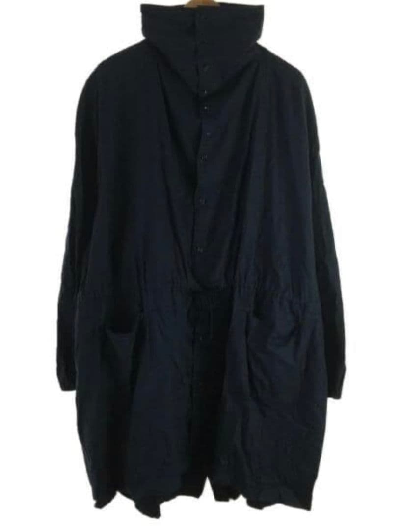 yoko sakamoto モッズコート シャツ 黒 L