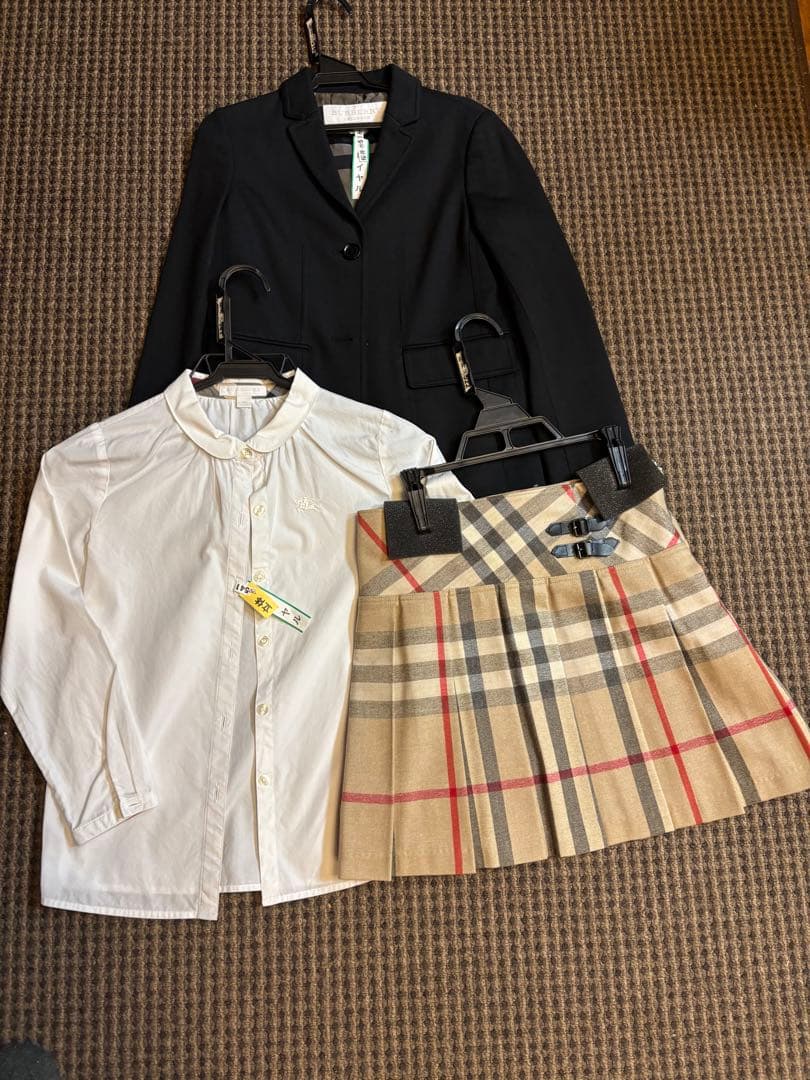 バーバリー　10Y フォーマルスーツ　入学式など