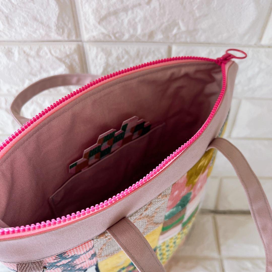 ミナペルホネン ハンドメイド トートバッグ バッグ ショルダーバッグ パッチ