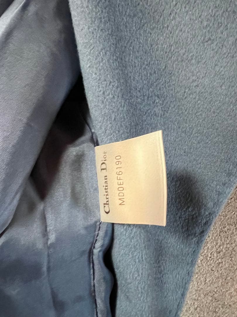 Christian Dior CDロゴ入りダブルブレストジャケット