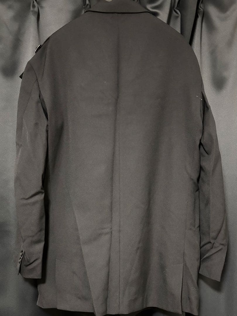 【定価157,000円】ヨウジヤマモト•肩バックル付テーラードジャケット