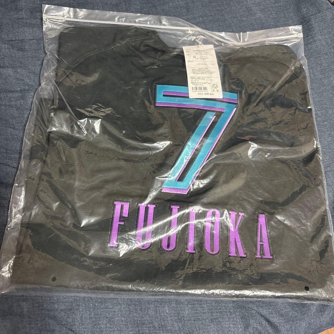 【新品未開封】千葉ロッテマリーンズ　藤岡裕大 BSWレプリカユニフォームM