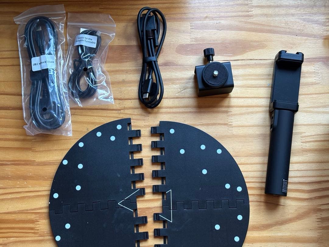 revopoint pop2 3d スキャナ